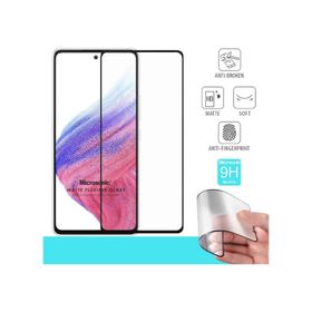 Microsonic Samsung Galaxy A53 5G Seramik Matte Flexible Siyah Ekran Koruyucu