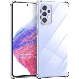 Microsonic Samsung Galaxy A53 5G Shock Absorbing Şeffaf Cep Telefonu Kılıfı