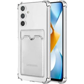 Microsonic Samsung Galaxy A54 Card Slot Shock Şeffaf Kılıf