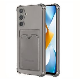 Microsonic Samsung Galaxy A54 Card Slot Shock Siyah Kılıf
