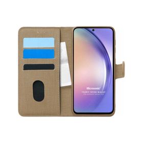 Microsonic Samsung Galaxy A54 Fabric Book Wallet Cep Telefonu Kılıfı
