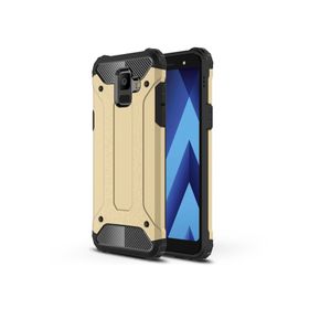 Microsonic Samsung Galaxy A6 2018 Rugged Armor Gold Kılıf