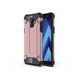 Microsonic Samsung Galaxy A6 2018 Rugged Armor Rose Gold Kılıf