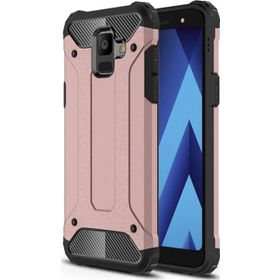 Microsonic Samsung Galaxy A6 2018 Rugged Armor Rose Gold Kılıf