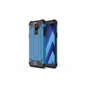 Microsonic Samsung Galaxy A6 Plus 2018 Rugged Armor Mavi Kılıf