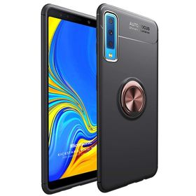 Microsonic Samsung Galaxy A7 2018 Kickstand Ring Holder Kılıf