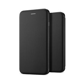 Microsonic Samsung Galaxy A7 2018 Ultra Slim Leather Design Flip Cover Siyah Kılıf