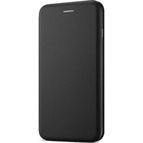 Microsonic Samsung Galaxy A7 2018 Ultra Slim Leather Design Flip Cover Siyah Kılıf