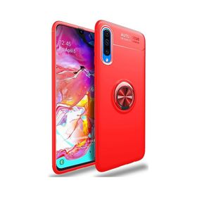 Microsonic Samsung Galaxy A70 Kickstand Ring Holder Lacivert Kılıf