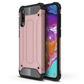 Microsonic Samsung Galaxy A70 Rugged Armor Gold Kılıf