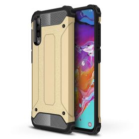 Microsonic Samsung Galaxy A70 Rugged Armor Gold Kılıf