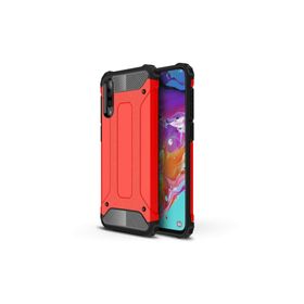 Microsonic Samsung Galaxy A70 Rugged Armor Kırmızı Kılıf