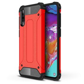 Microsonic Samsung Galaxy A70 Rugged Armor Kırmızı Kılıf