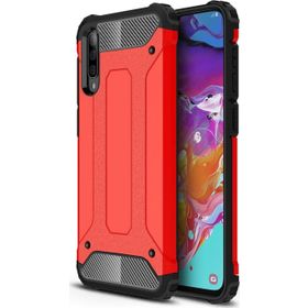 Microsonic Samsung Galaxy A70 Rugged Armor Kırmızı Kılıf