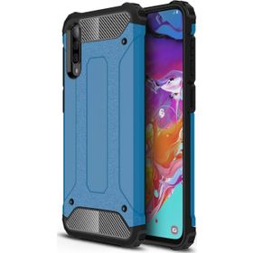 Microsonic Samsung Galaxy A70 Rugged Armor Mavi Kılıf