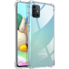 Microsonic Samsung Galaxy A71 Shock Absorbing Şeffaf Cep Telefonu Kılıfı