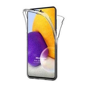 Microsonic Samsung Galaxy A72 6 Tarafı Tam Full Koruma 360 Clear Soft Şeffaf Kılıf