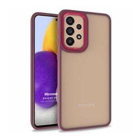 Microsonic Samsung Galaxy A72 Bright Planet Kırmızı Kılıf