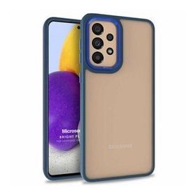 Microsonic Samsung Galaxy A72 Bright Planet Lacivert Kılıf