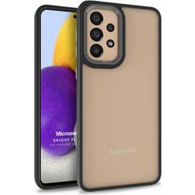 Microsonic Samsung Galaxy A72 Bright Planet Siyah Kılıf