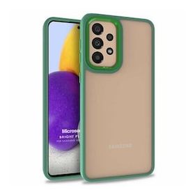 Microsonic Samsung Galaxy A72 Bright Planet Yeşil Kılıf