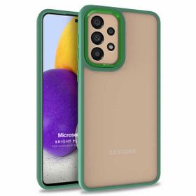 Microsonic Samsung Galaxy A72 Bright Planet Yeşil Kılıf