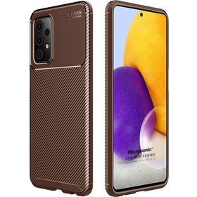 Microsonic Samsung Galaxy A72 Legion Series Kahverengi Kılıf