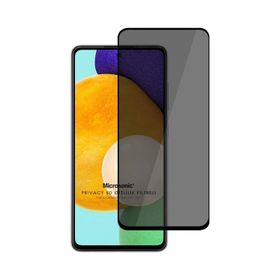 Microsonic Samsung Galaxy A72 Privacy 5D Gizlilik Filtreli Siyah Cam Ekran Koruyucu