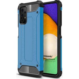 Microsonic Samsung Galaxy A72 Rugged Armor Pembe Kılıf