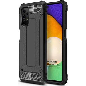 Microsonic Samsung Galaxy A72 Rugged Armor Pembe Kılıf