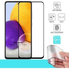 Microsonic Samsung Galaxy A72 Seramik Matte Flexible Siyah Ekran Koruyucu