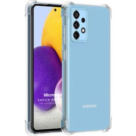 Microsonic Samsung Galaxy A72 Shock Absorbing Şeffaf Cep Telefonu Kılıf