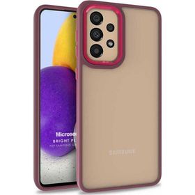 Microsonic Samsung Galaxy A73 5G Bright Planet Kırmızı Kılıf