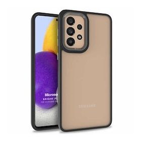 Microsonic Samsung Galaxy A73 5G Bright Planet Siyah Kılıf