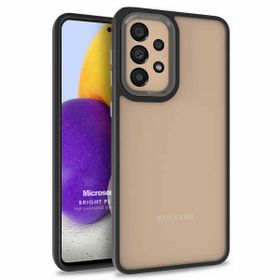 Microsonic Samsung Galaxy A73 5G Bright Planet Siyah Kılıf