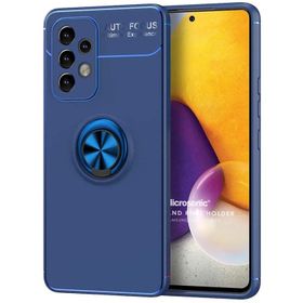 Microsonic Samsung Galaxy A73 5G Kickstand Ring Holder Cep Telefonu Kılıfı