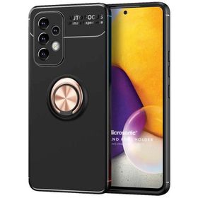 Microsonic Samsung Galaxy A73 5G Kickstand Ring Holder Cep Telefonu Kılıfı