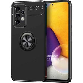 Microsonic Samsung Galaxy A73 5G Kickstand Ring Holder Cep Telefonu Kılıfı