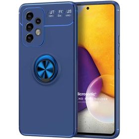 Microsonic Samsung Galaxy A73 5G Kickstand Ring Holder Cep Telefonu Kılıfı