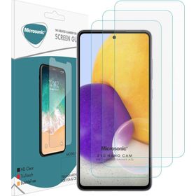 Microsonic Samsung Galaxy A73 5G Nano Cam 3`lü Paket Cep Telefonu Ekran Koruyucusu