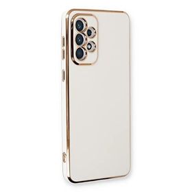 Microsonic Samsung Galaxy A73 5G Olive Plated Beyaz Kılıf