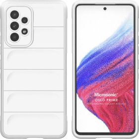 Microsonic Samsung Galaxy A73 5G Oslo Prime Beyaz Cep Telefonu Kılıf