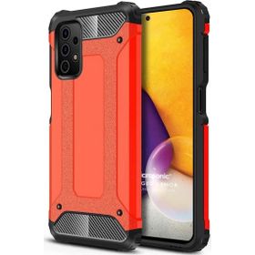 Microsonic Samsung Galaxy A73 5G Rugged Armor Kırmızı Kılıf