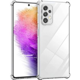Microsonic Samsung Galaxy A73 5G Shock Absorbing Seffaf Cep Telefonu Kılıfı