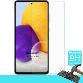 Microsonic Samsung Galaxy A73 5G Tempered Glass Cam Ekran Koruyucu