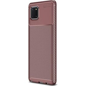 Microsonic Samsung Galaxy A81 Legion Series Kahverengi Kılıf