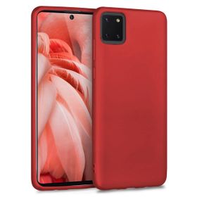 Microsonic Samsung Galaxy A81 Note 10 Lite Matte Silicone Kırmızı Kılıf