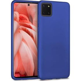 Microsonic Samsung Galaxy A81 Note 10 Lite Matte Silicone Lacivert Kılıf