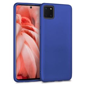 Microsonic Samsung Galaxy A81 Note 10 Lite Matte Silicone Lacivert Kılıf