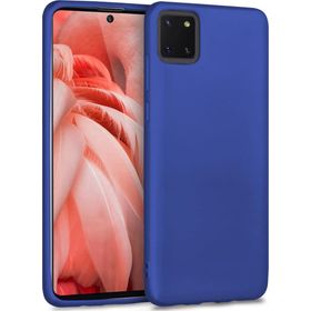 Microsonic Samsung Galaxy A81 Note 10 Lite Matte Silicone Lacivert Kılıf